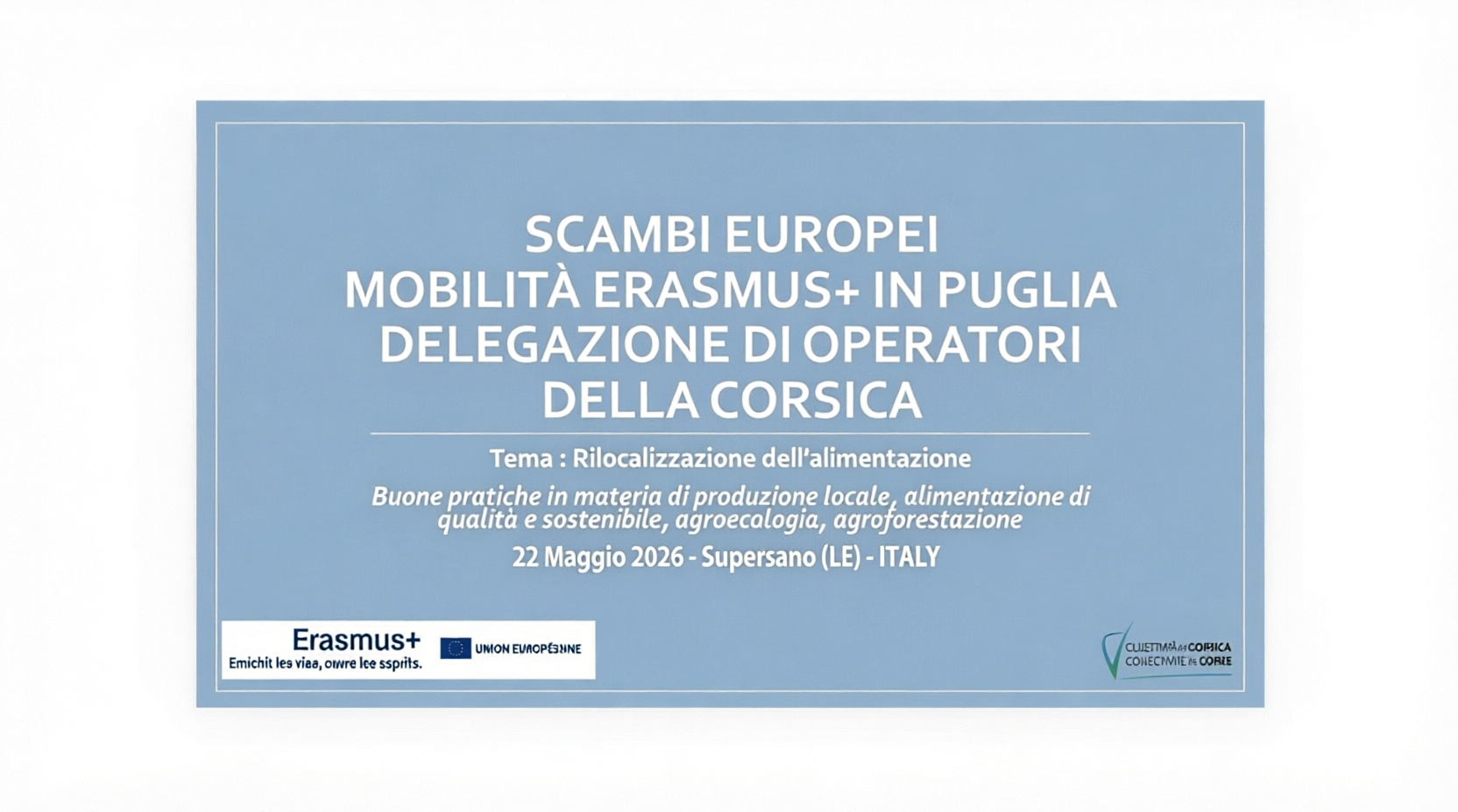 Erasmus+ Agrosì-Pullie